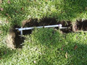 Our Martinez Sprinkler Repair team fixes underground leaks